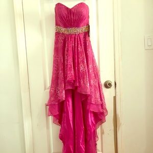 High low prom dress